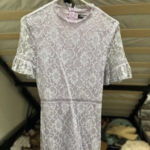 Purple Lace Dress - Perfect for Weddings!